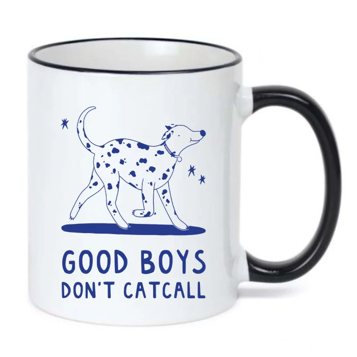 Good Boy Dont Catcall Black Color Changing Mug