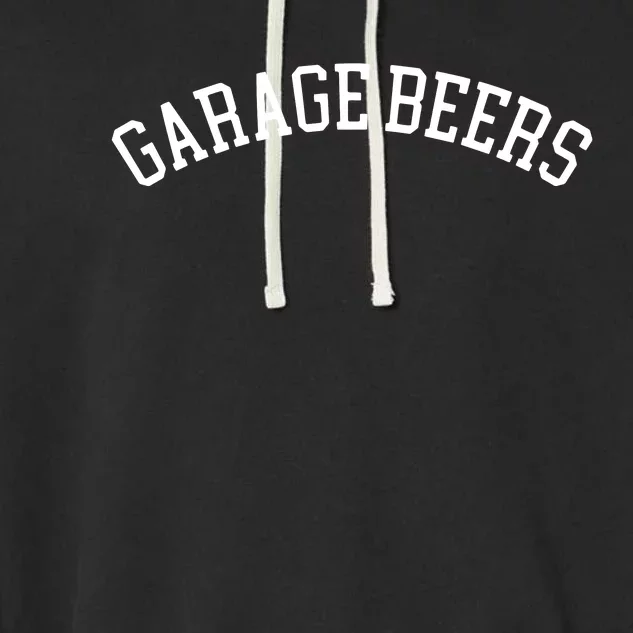 Garage Beers Dad Mode Garment-Dyed Fleece Hoodie