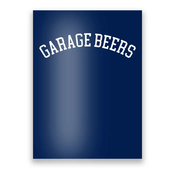 Garage Beers Dad Mode Poster