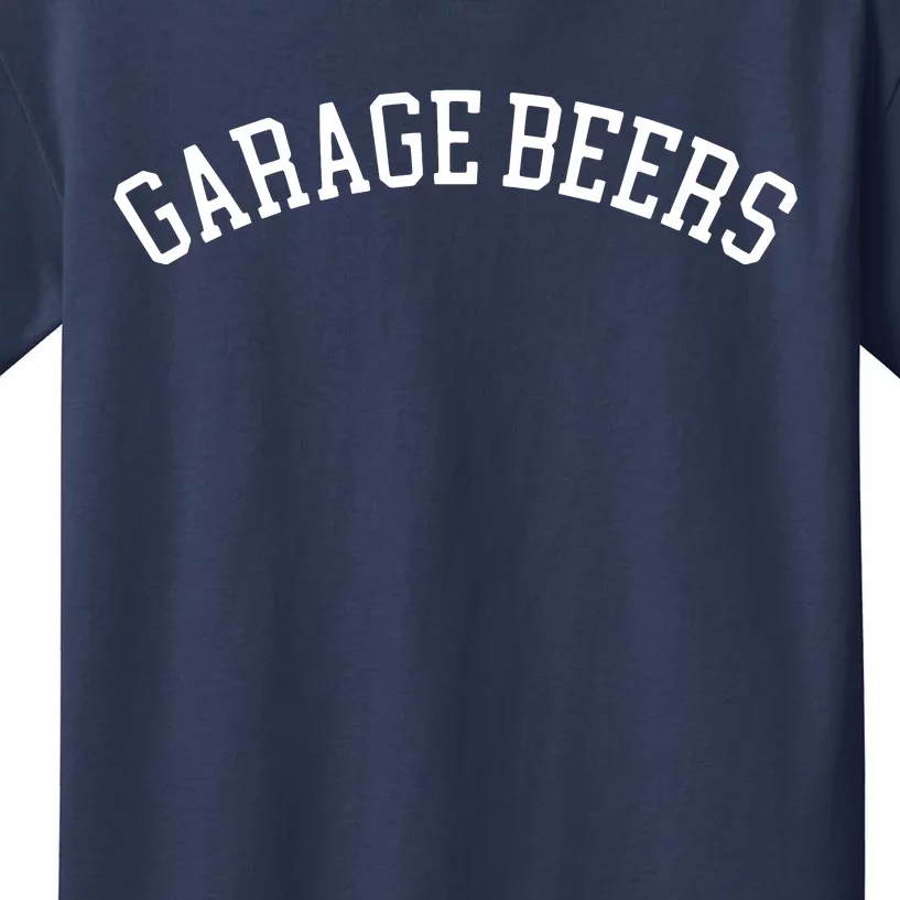 Garage Beers Dad Mode Kids T-Shirt