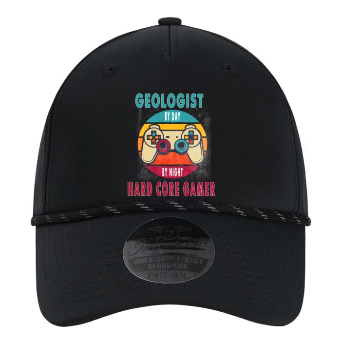 Geologist By Day By Night Hard Core Gamer Gaming Gift Performance The Dyno Cap