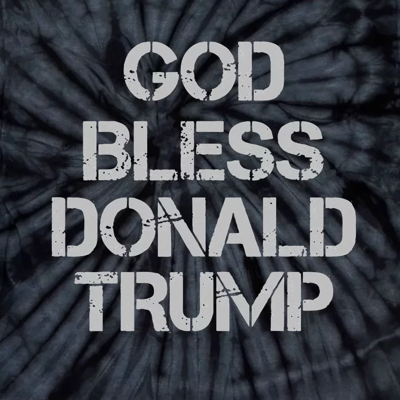 God Bless Donald Trump Tie-Dye T-Shirt