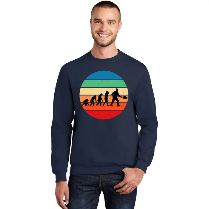 Glass Blowing Evolution Retro Sweatshirt