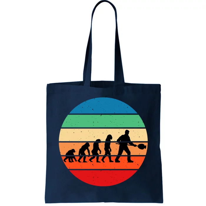 Glass Blowing Evolution Retro Tote Bag