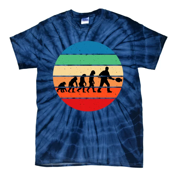 Glass Blowing Evolution Retro Tie-Dye T-Shirt