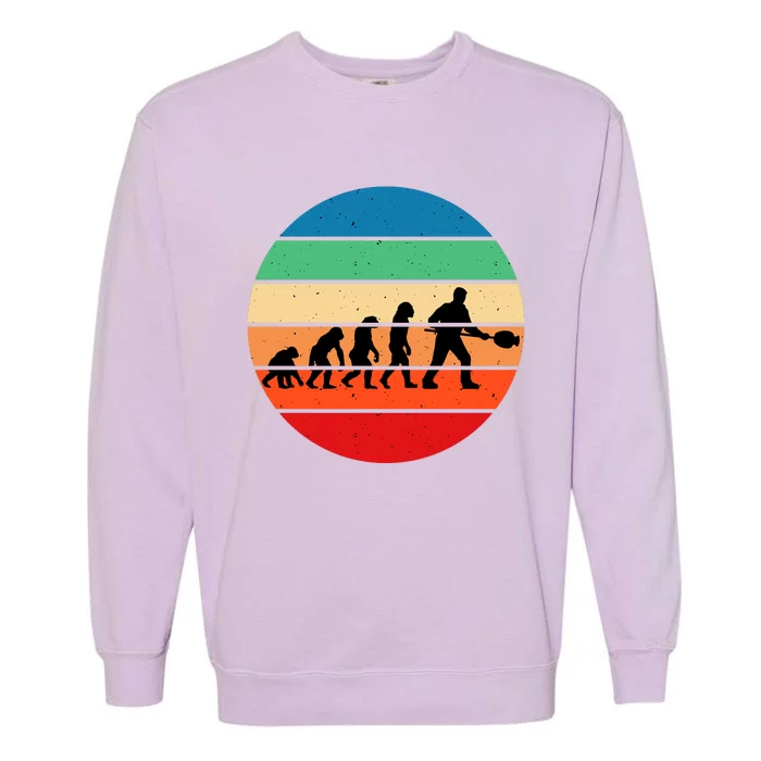 Glass Blowing Evolution Retro Garment-Dyed Sweatshirt