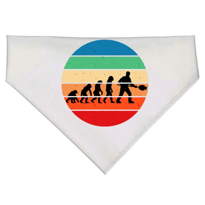 Glass Blowing Evolution Retro USA-Made Doggie Bandana