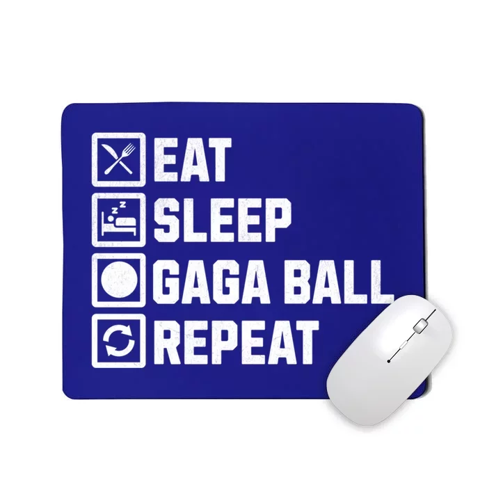 Gaga Ball Eat Sleep Repeat Funny Dodgeball Game Cool Gift Mousepad