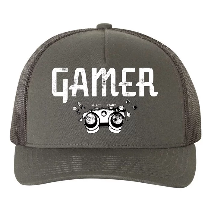 Gamer Black Edition Yupoong Adult 5-Panel Trucker Hat