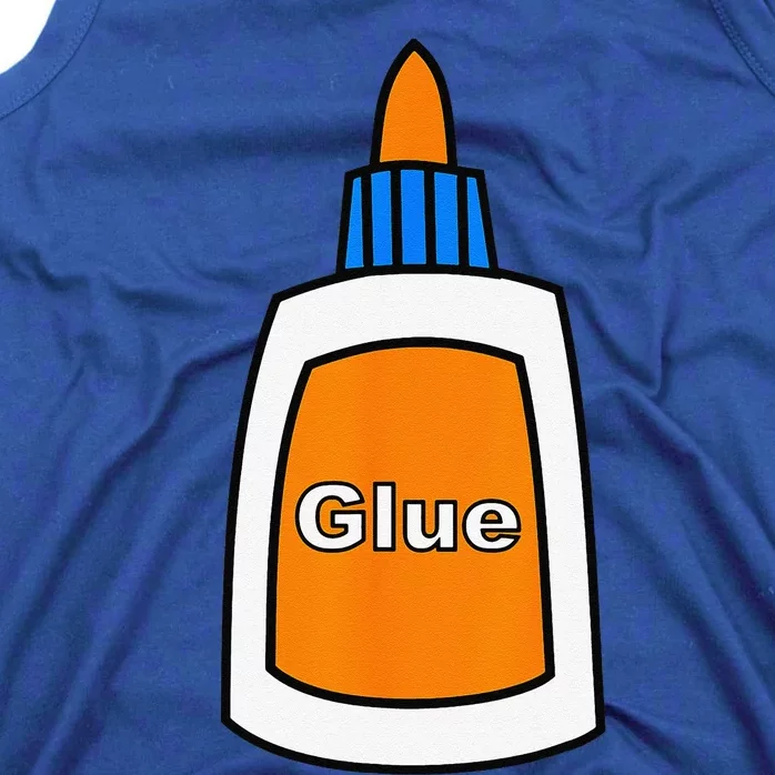 Glue Bottle Funny School Supply Halloween Costume Tank Top