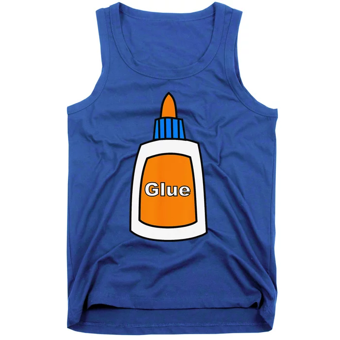 Glue Bottle Funny School Supply Halloween Costume Tank Top