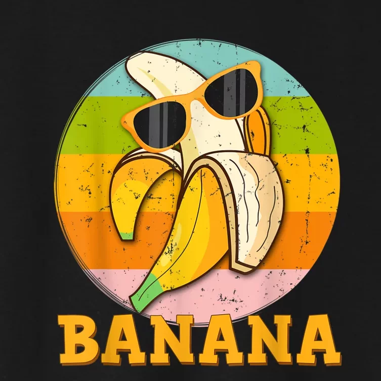 Greens Banana Flour Banana Splits Bowl Bananapops Bananapant Women's Crop Top Tee