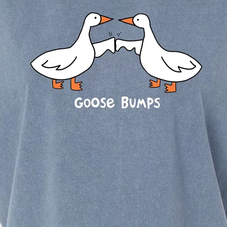 Goose Bumps Funny Garment-Dyed Women's Muscle Tee