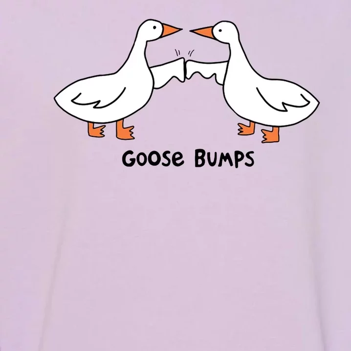 Goose Bumps Funny Garment-Dyed Sweatshirt