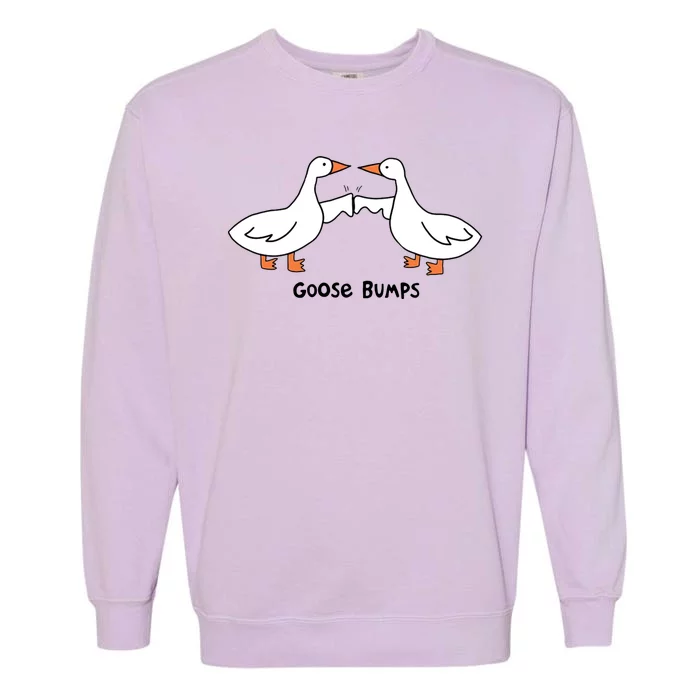 Goose Bumps Funny Garment-Dyed Sweatshirt