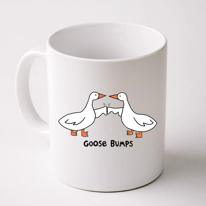 Goose Bumps Funny Front & Back Coffee Mug