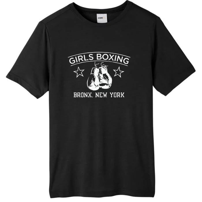 Girl Boxing Friends Rachel Green Retro Vintage ChromaSoft Performance T-Shirt