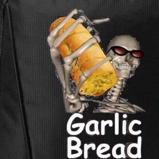 Garlic Bread Funny Skeleton City Backpack