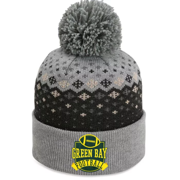 Green Bay Football The Baniff Cuffed Pom Beanie