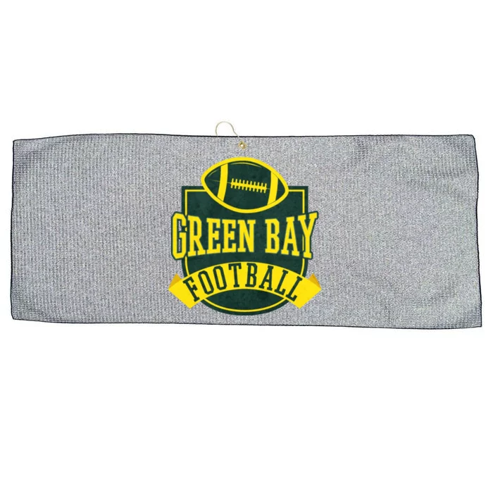 Green Bay Football Large Microfiber Waffle Golf Towel