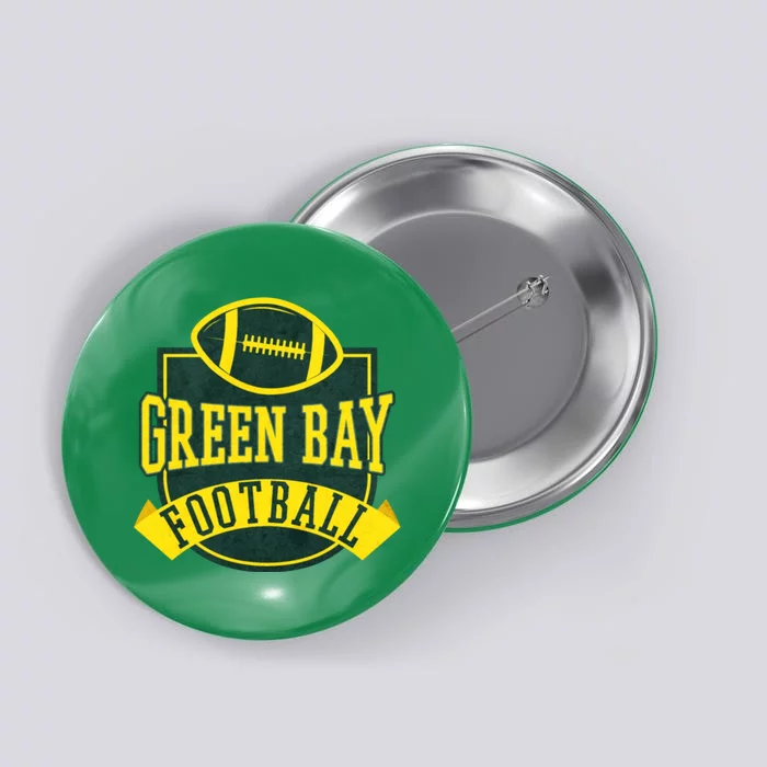 Green Bay Football Button