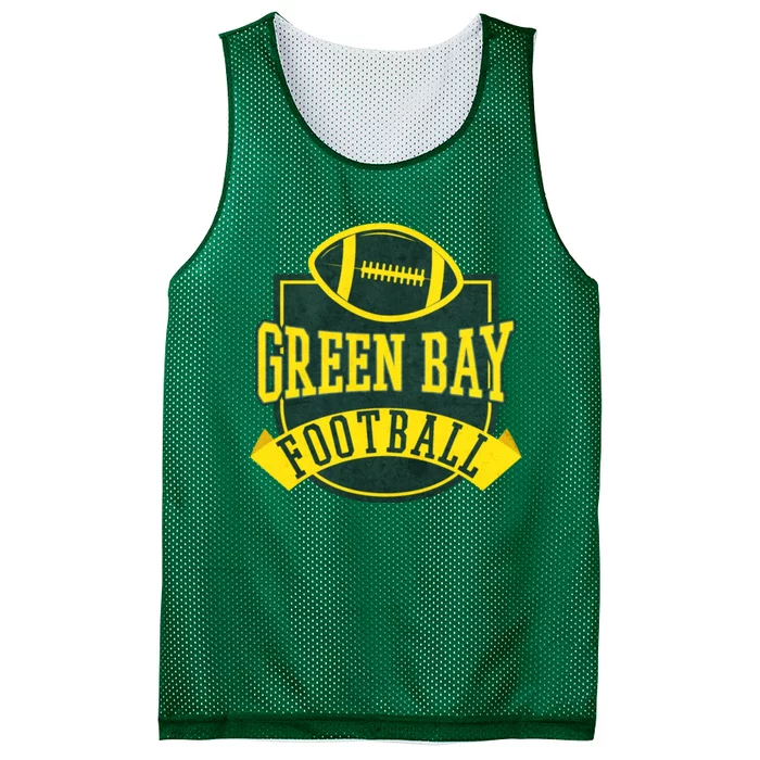 Green Bay Football Mesh Reversible Basketball Jersey Tank