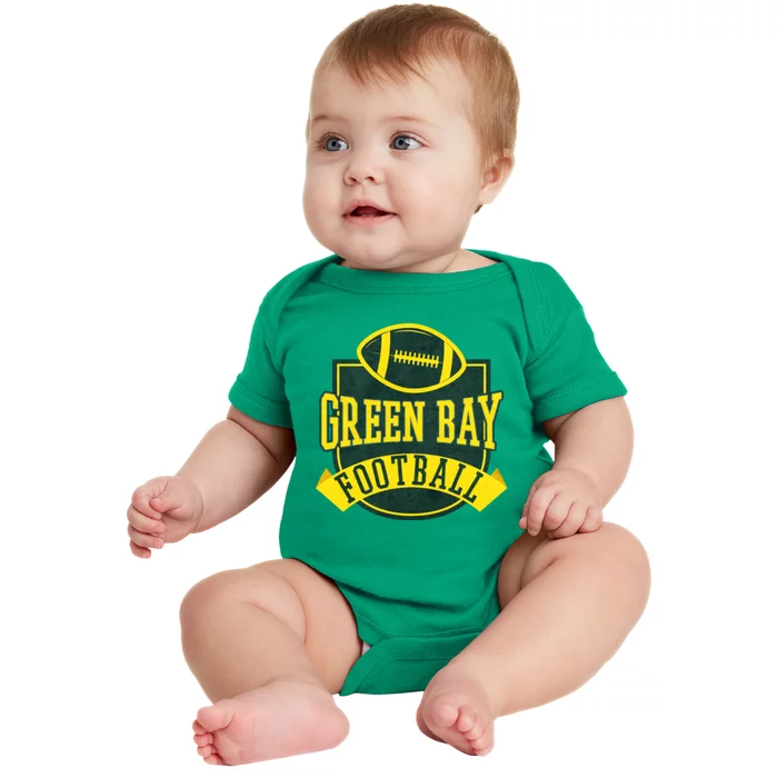 Green Bay Football Baby Bodysuit