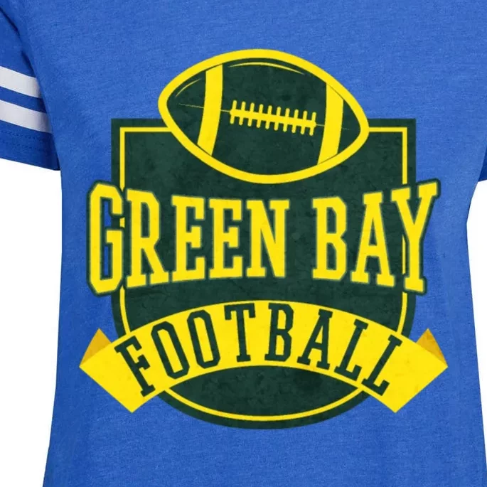 Green Bay Football Enza Ladies Jersey Football T-Shirt