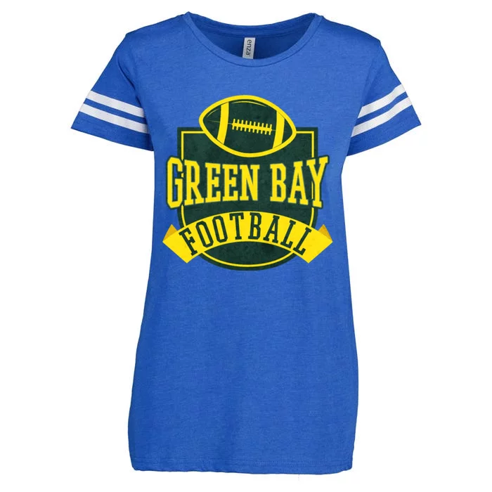 Green Bay Football Enza Ladies Jersey Football T-Shirt