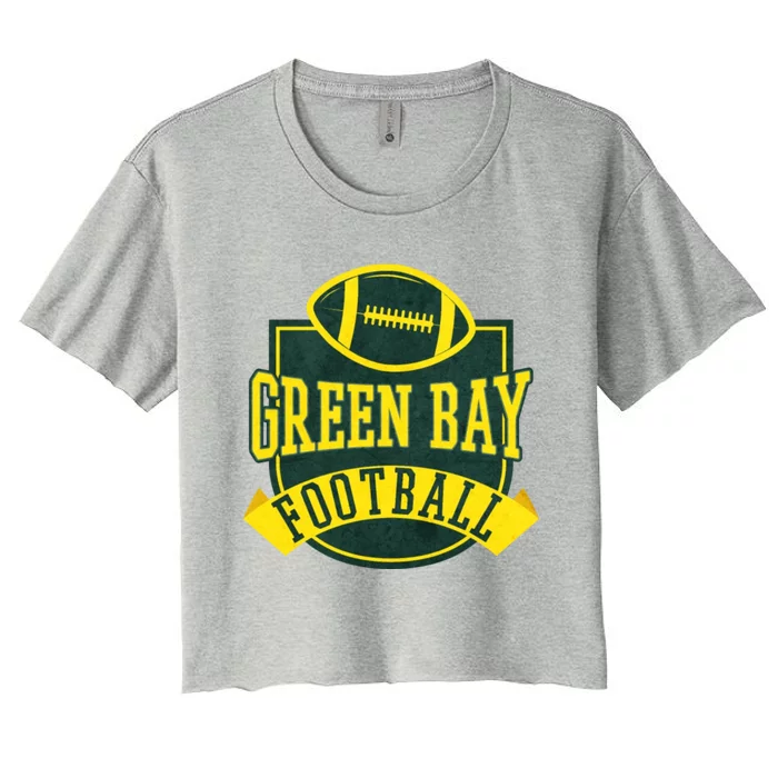 Green Bay Football Women's Crop Top Tee