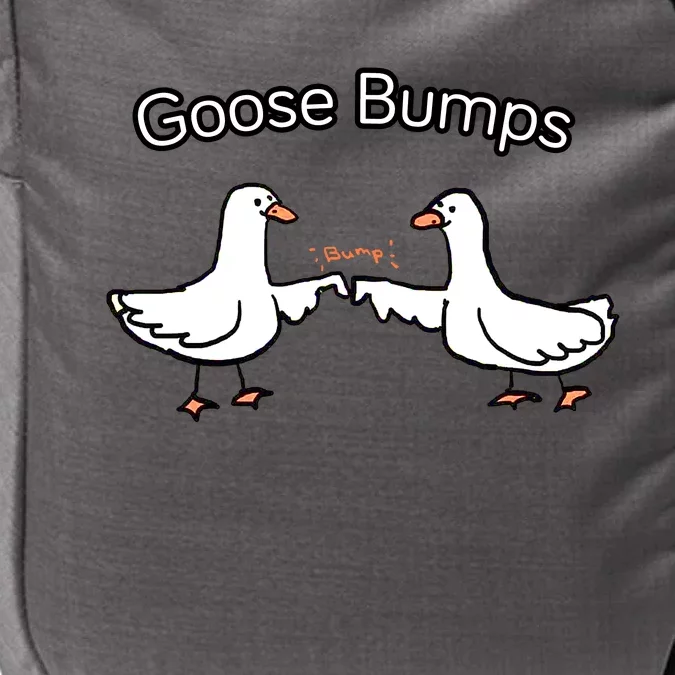 Goose Bumps Funny Goose Pun Impact Tech Backpack