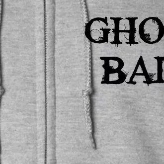 Ghost Bait Funny Paranormal Ghost Hunting Scary Halloween Full Zip Hoodie