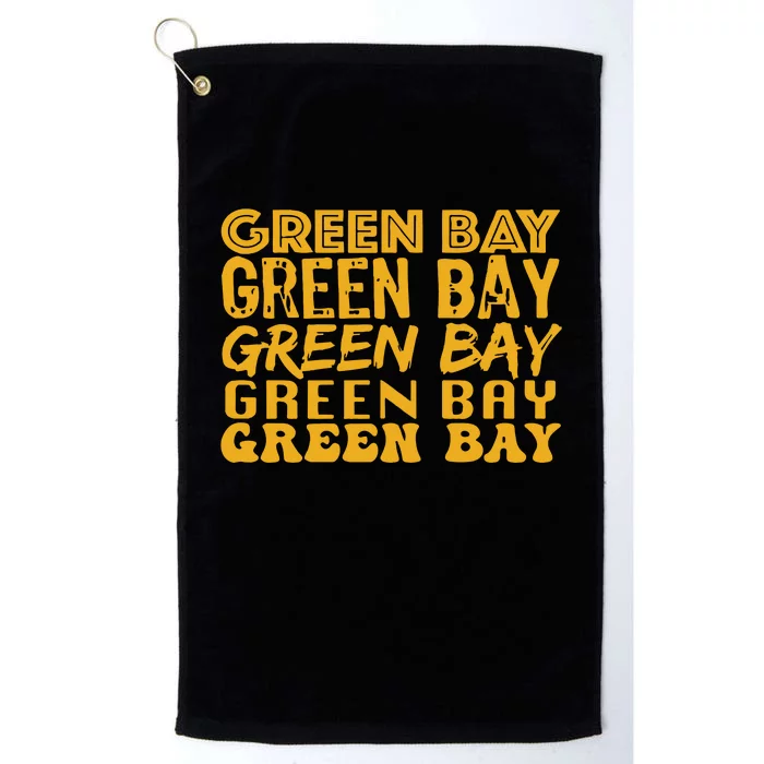 Green Bay Football Platinum Collection Golf Towel