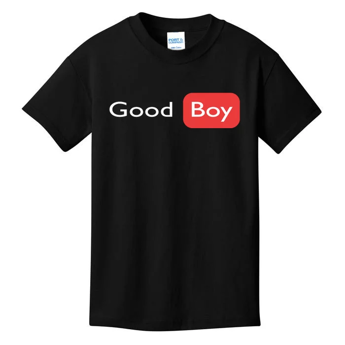 Good Boy Funny Saying Sarcastic Novelty Humor Cute Cool Kids T-Shirt