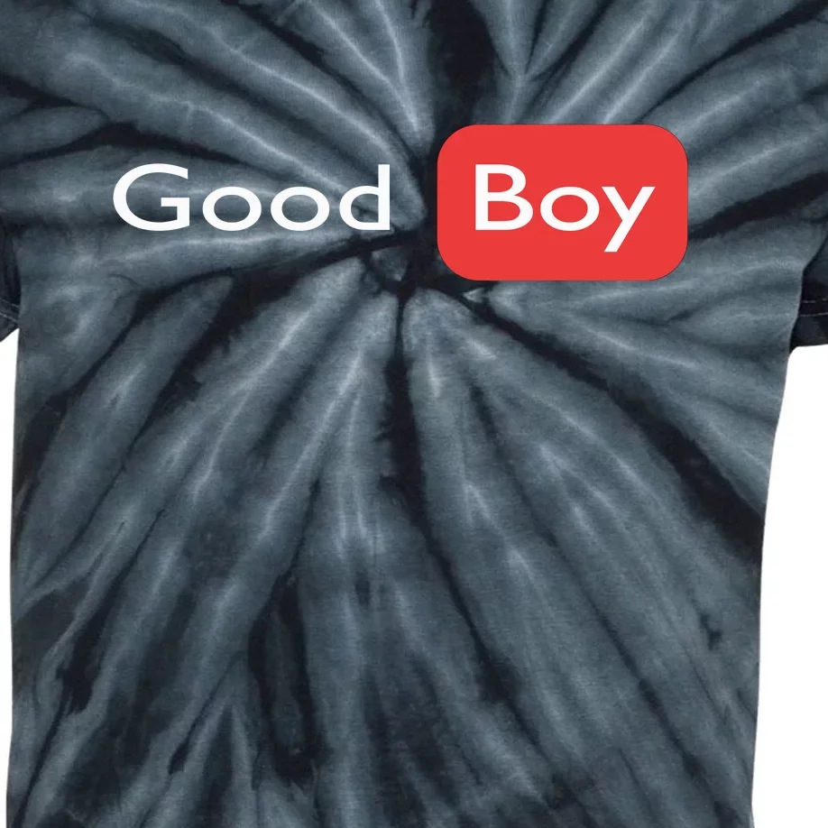 Good Boy Funny Saying Sarcastic Novelty Humor Cute Cool Kids Tie-Dye T-Shirt