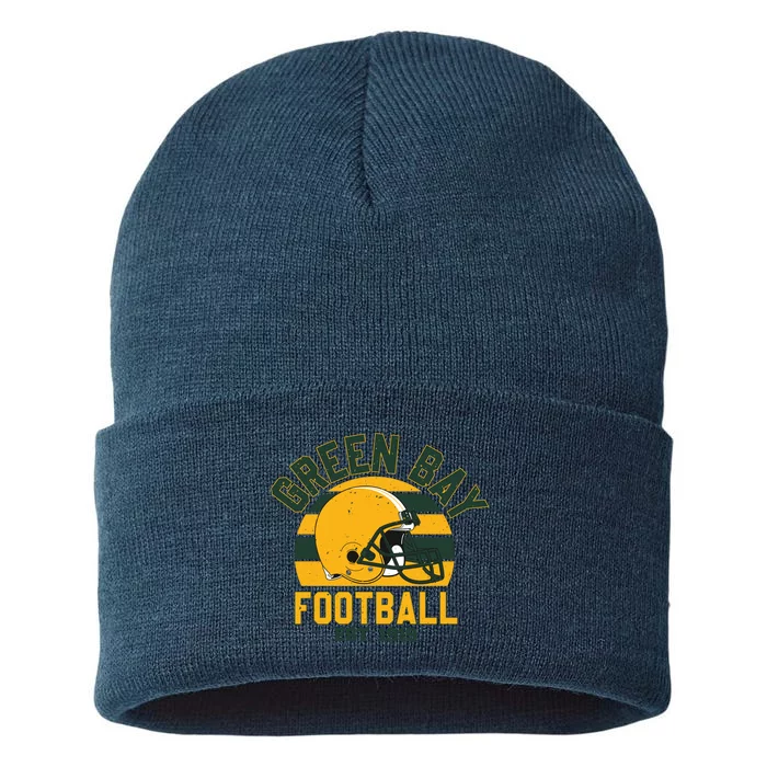 Green Bay Football Est 1919 Team Supporter Sustainable Knit Beanie