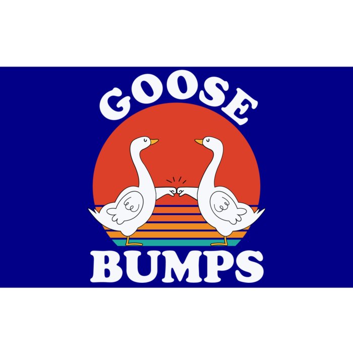 Goose Bumps Funny Sarcastic Vintage Goose Meme Geese Gift Bumper Sticker