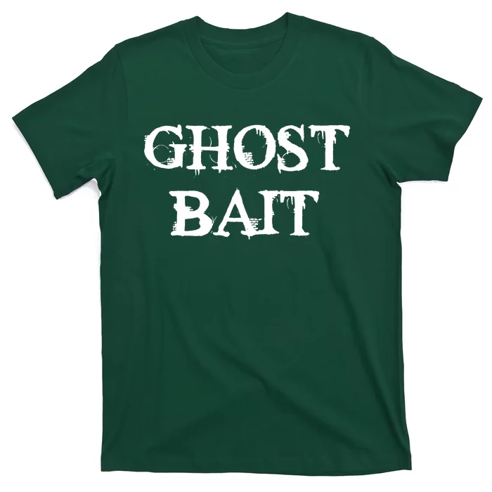 Ghost Bait Funny Paranormal Ghost Hunting Scary Halloween T-Shirt