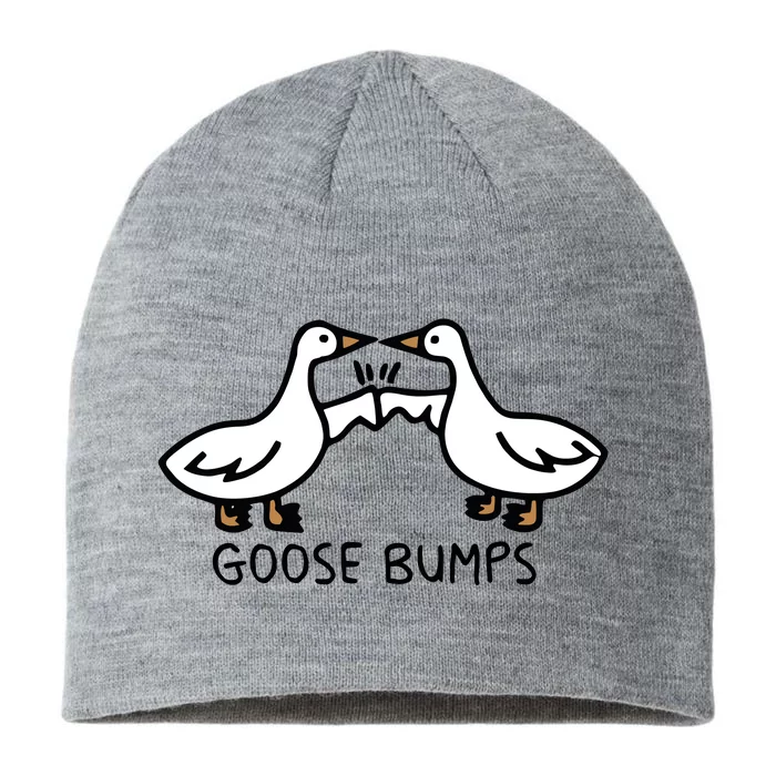 Goose Bump funny animal lover 8 1/2in Sustainable Knit Beanie