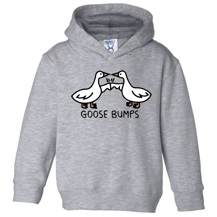 Goose Bump funny animal lover Toddler Hoodie