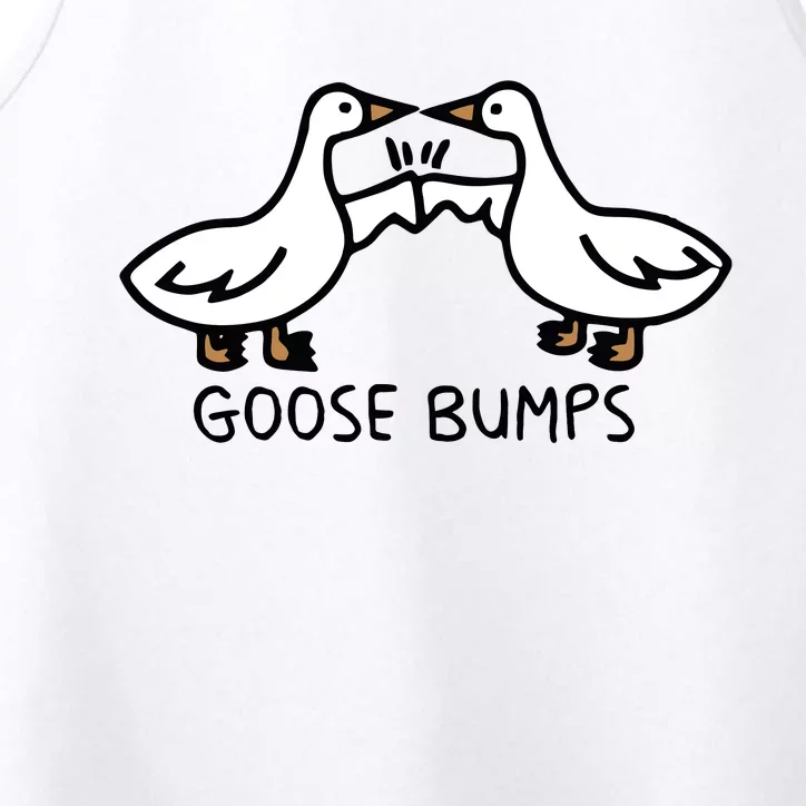 Goose Bump funny animal lover Performance Tank