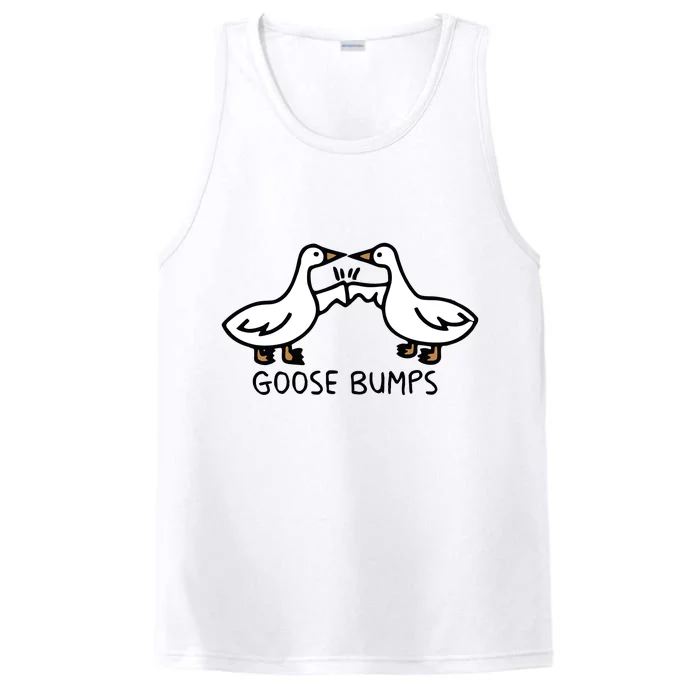 Goose Bump funny animal lover Performance Tank