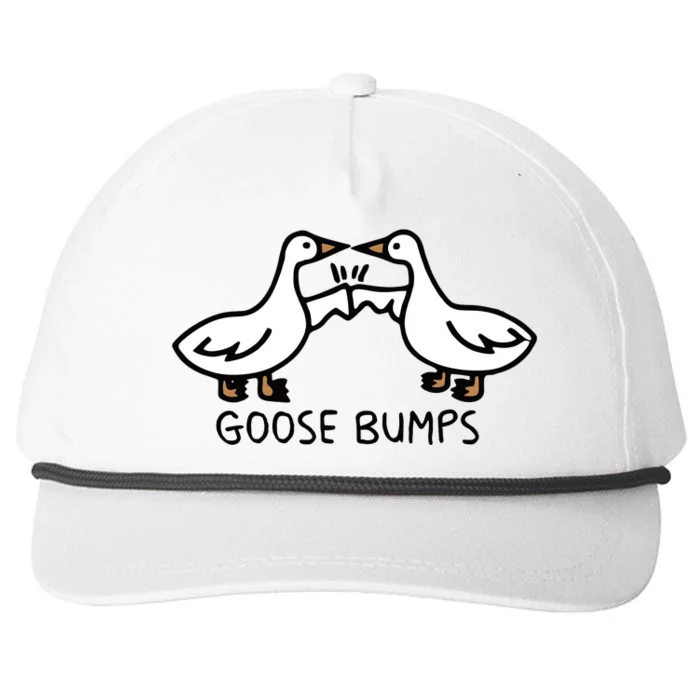 Goose Bump funny animal lover Snapback Five-Panel Rope Hat