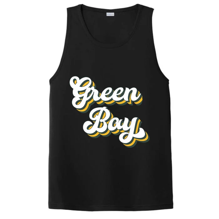 Green Bay Football Performance Tank