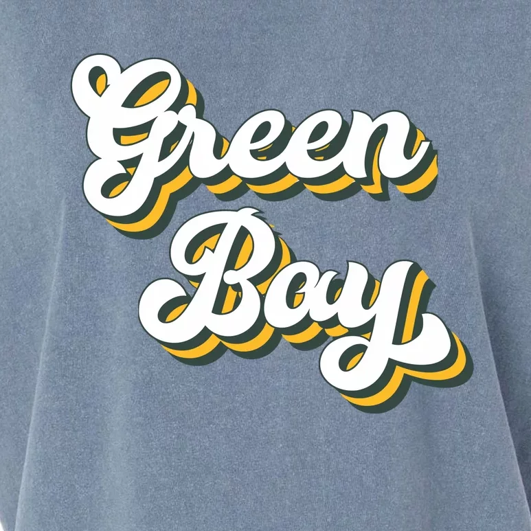 Green Bay Football Garment-Dyed Women's Muscle Tee