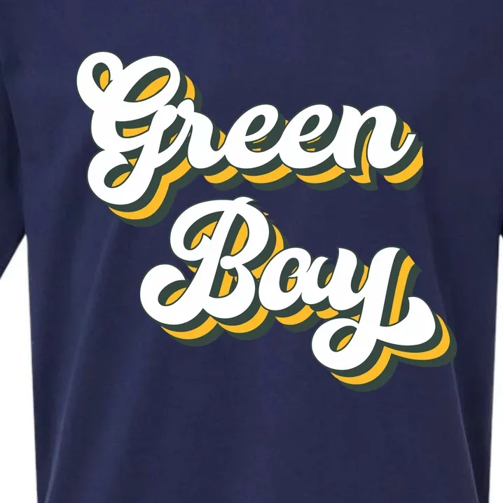 Green Bay Football Sueded Cloud Jersey T-Shirt