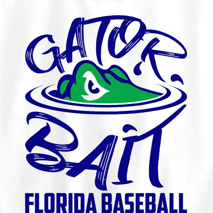 Gator Baseball Florida Baseball Kids Sweatshirt