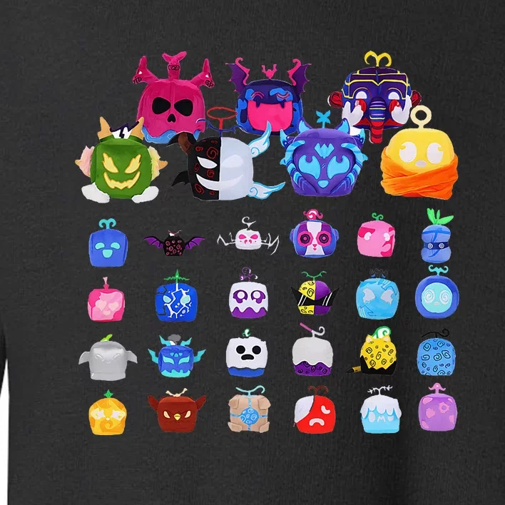 Game Blox Fruits Toddler Sweatshirt