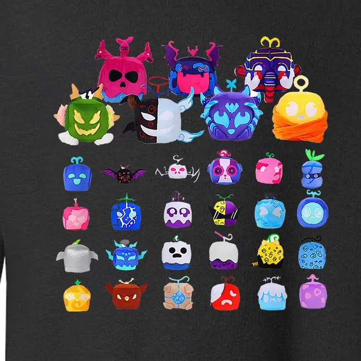 Game Blox Fruits Toddler Sweatshirt