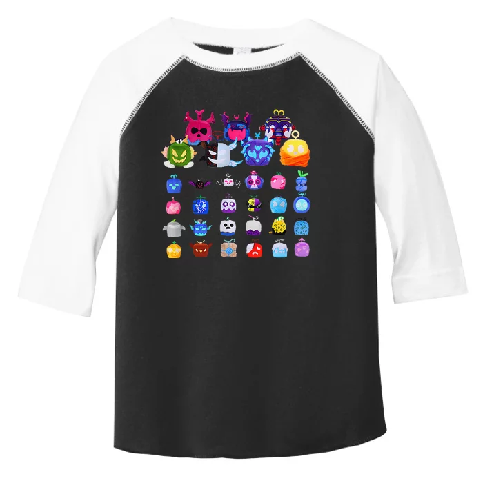 Game Blox Fruits Toddler Fine Jersey T-Shirt